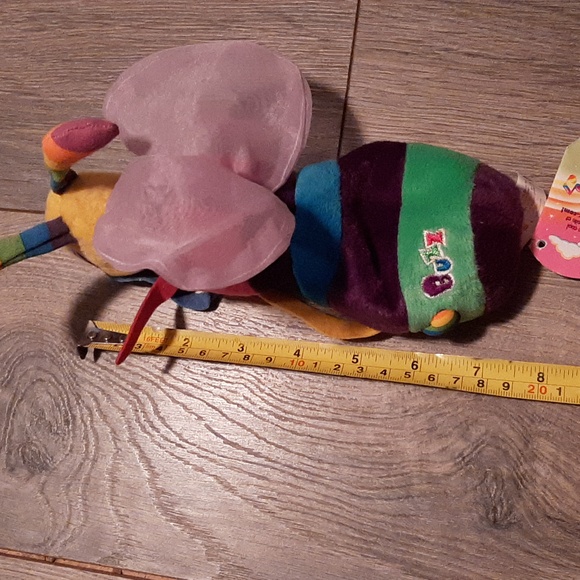 Lisa frank 1998 buzz the bumble bee beanie baby - Picture 7 of 7